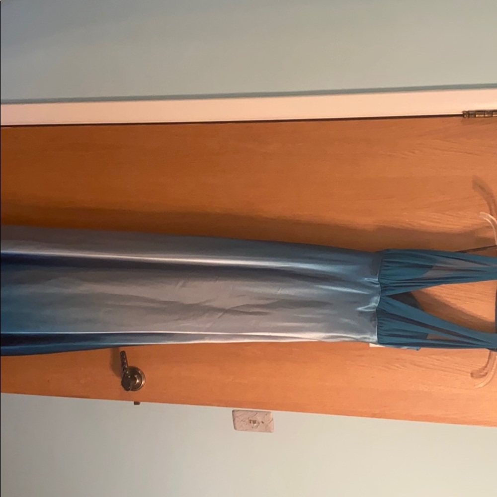 Stunning ombré Betsy &Adam formal long dress.